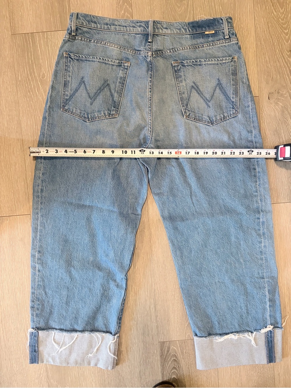 Mother Half Pipe Ankle High Rise Cuff - Picture 17 of 17